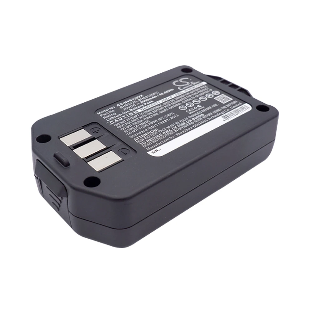 

Li-ion Vacuum Battery for Hoover, 20V, 2000mAh, Compatible Models: BH50130, BH50140, BH51110, BH51120, BH51120PC, BH51120PTV