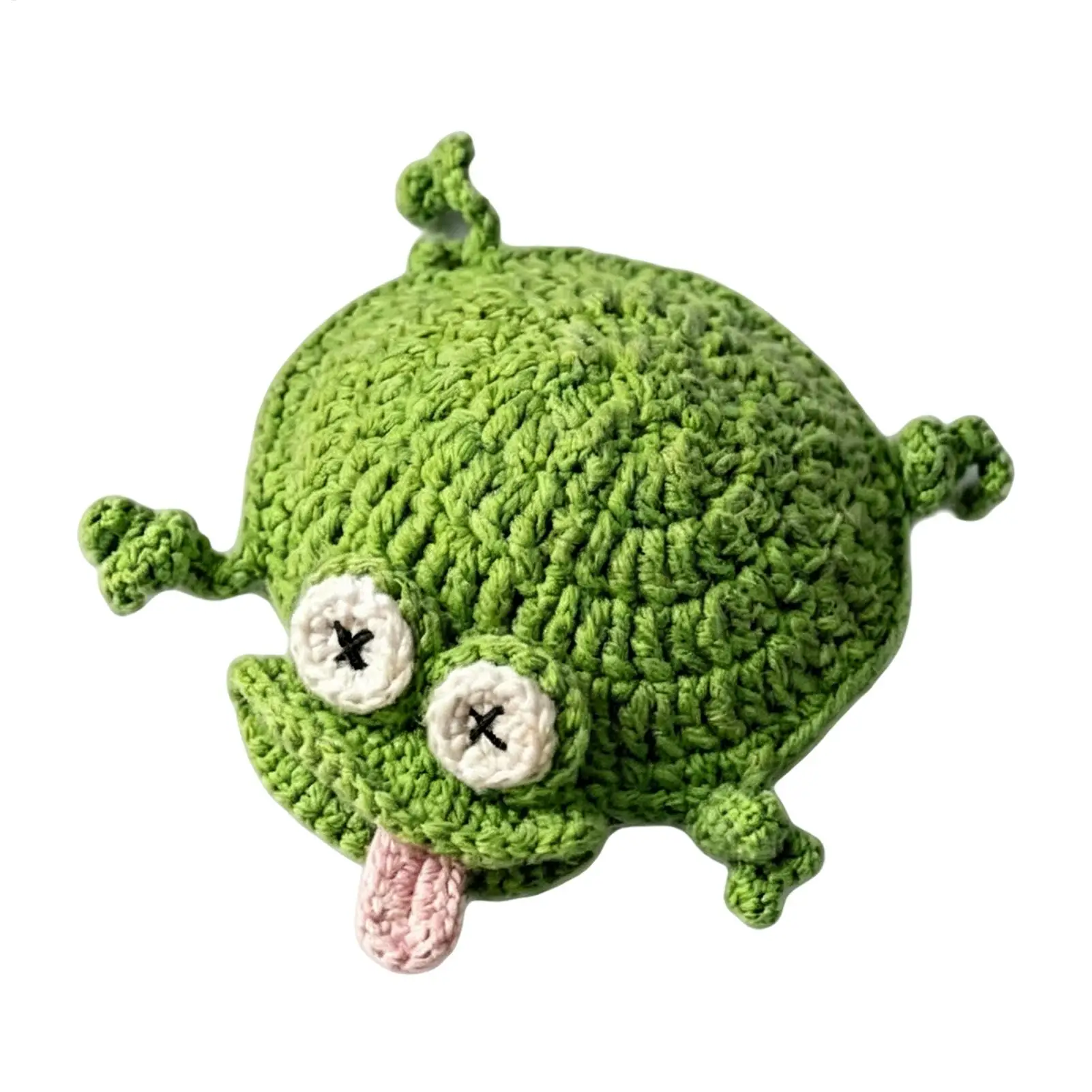 Fun Coasters Handmade Cute Crochet Desk Decor Knitted Animal Cup Coasters for Home Office Room Study Farmhouse Party Gathering