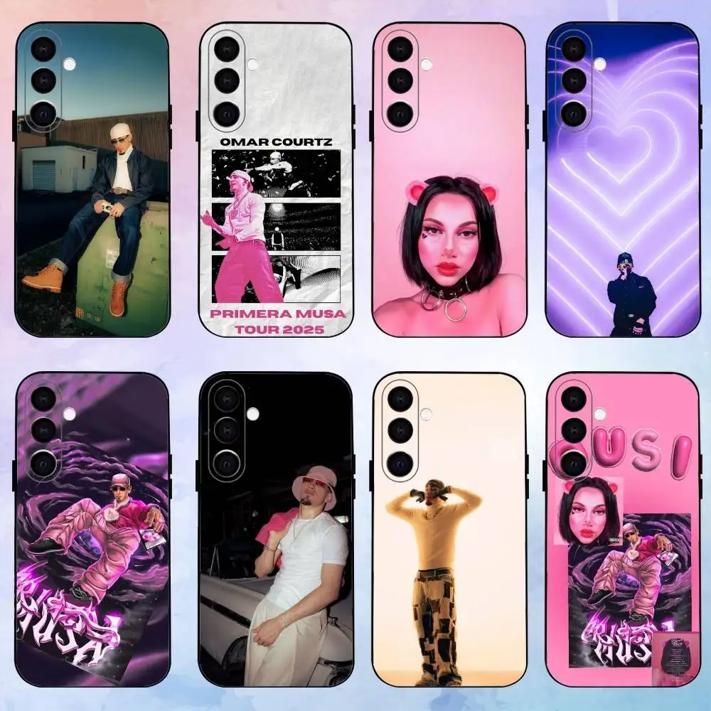 

P-primera M-musa O-omar Courtz Phone Case For Samsung Galaxy A73,A72,A71,A70,A53,A52,A51,Others Soft Black Shell