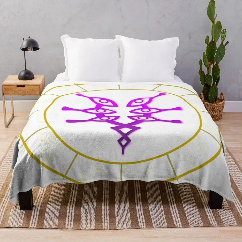

Symbol Of Grima Throw Blanket Plush Fuzzy Cozy Blanket for Couch Sofa