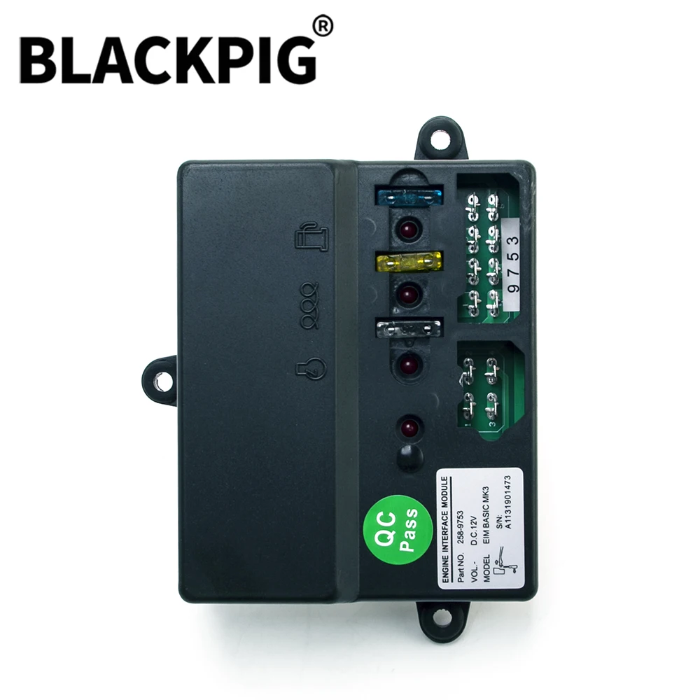 Diesel Engine Interface Module EIM BASIC MK3 258-9753 258-9755 630-465 630-466 Speed Cntroller Generator Engine Motor Regulator