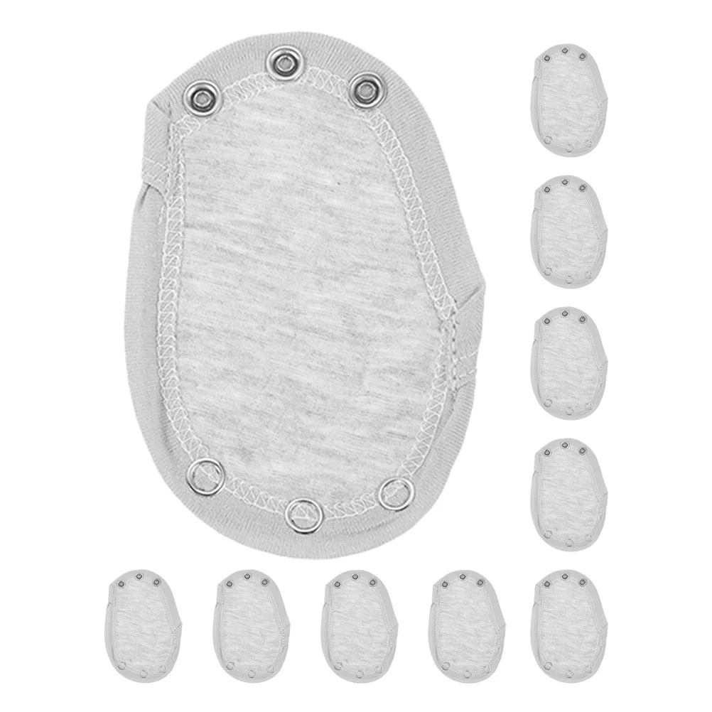 

10 шт., удлинитель для детского боди, двухслойный хлопковый удлинитель, аксессуар для комбинезона для малышей, комбинезон, удобная машина