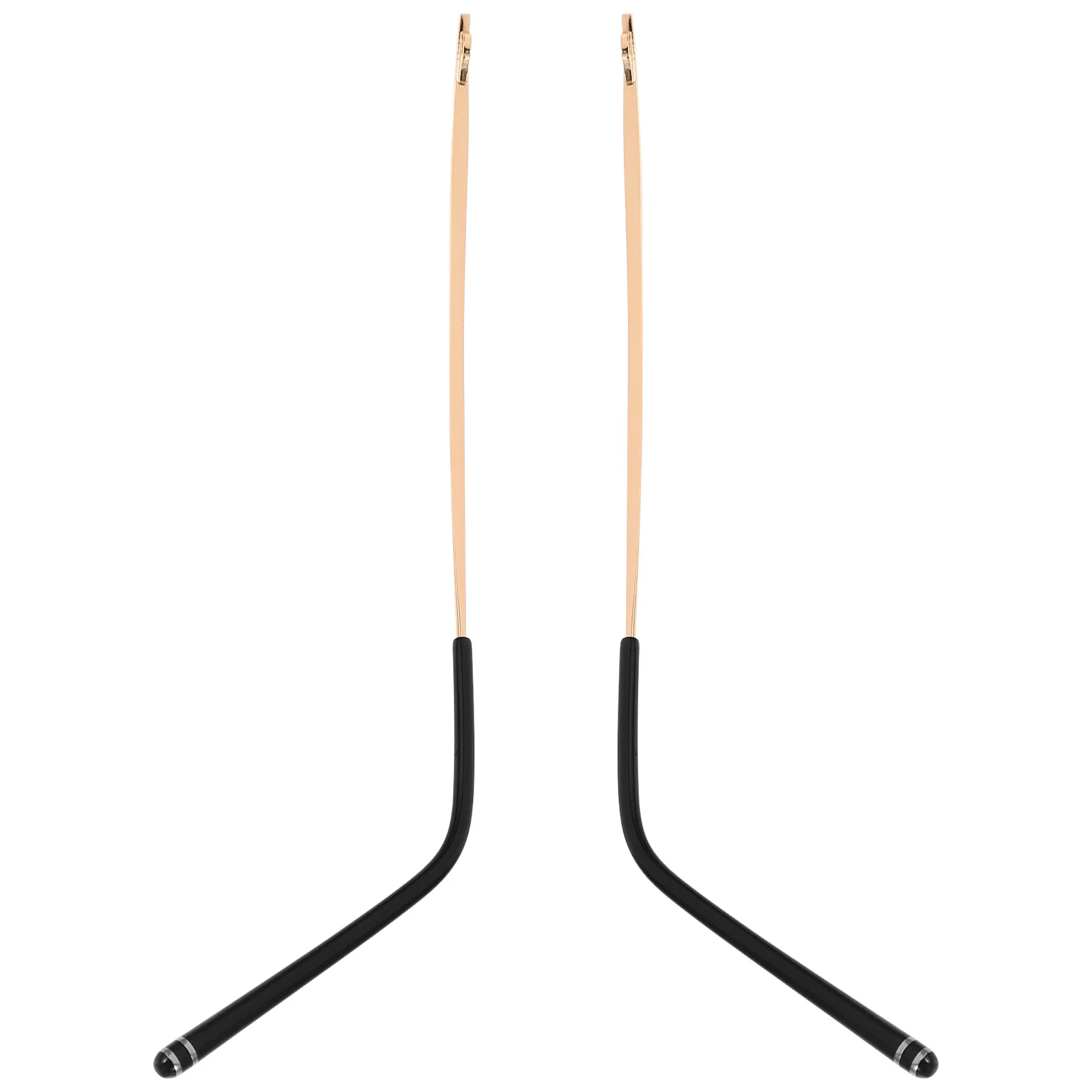 

1Pair Metal Eyeglasses Arms Replacement Temples Universal Fit Chic Decorative Gift for Men Women Glasses Accessories