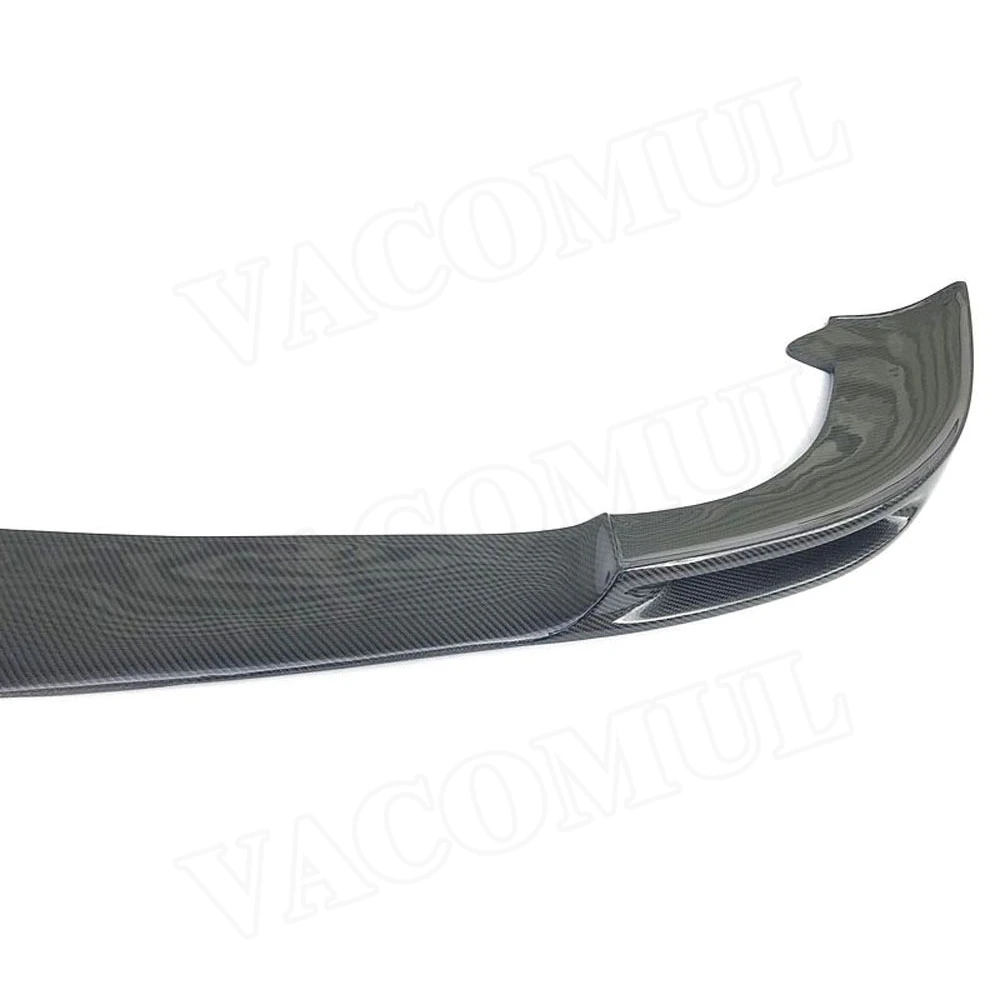 VACOMUL Carbon Fiber Front Lip Spoiler Für Mercedes Benz CLS Klasse W218 CLS63 AMG 2012-2015 V Stil auto Stoßstange Kinn Schutz FRP