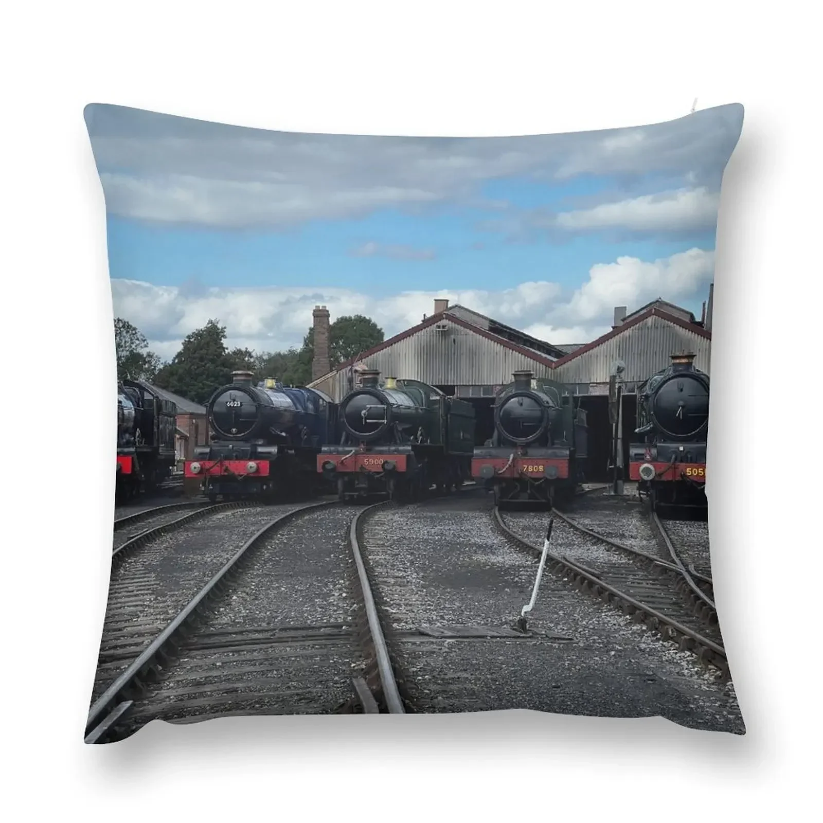 Didcot railway centre line up Throw Pillow Decorative Cushions For Luxury Sofa Couch Pillows pillow pillowcase pillow