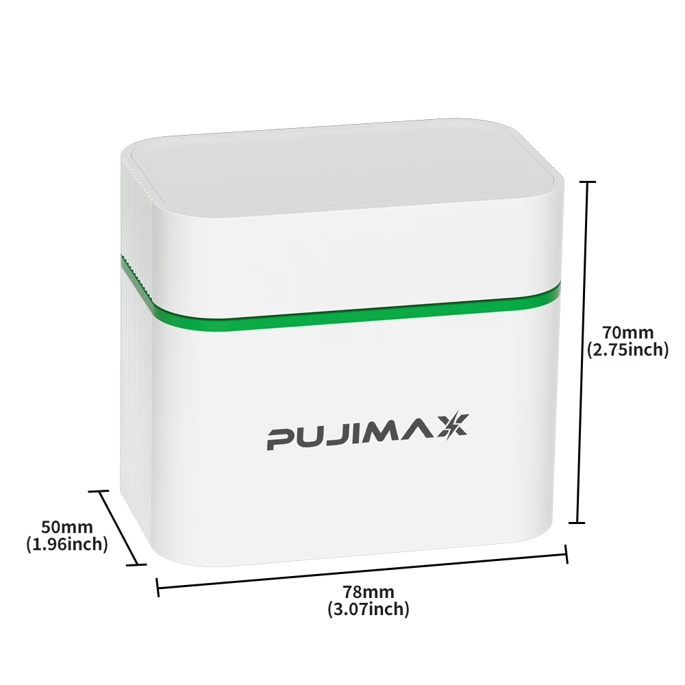 PUJIMAX LED displej AA/AAA nabíječka baterií 8 slotů pro NI-MH/NI-CD AA/AAA 1.2V dobíjecí baterie indikátor nabíječky - náhled 5