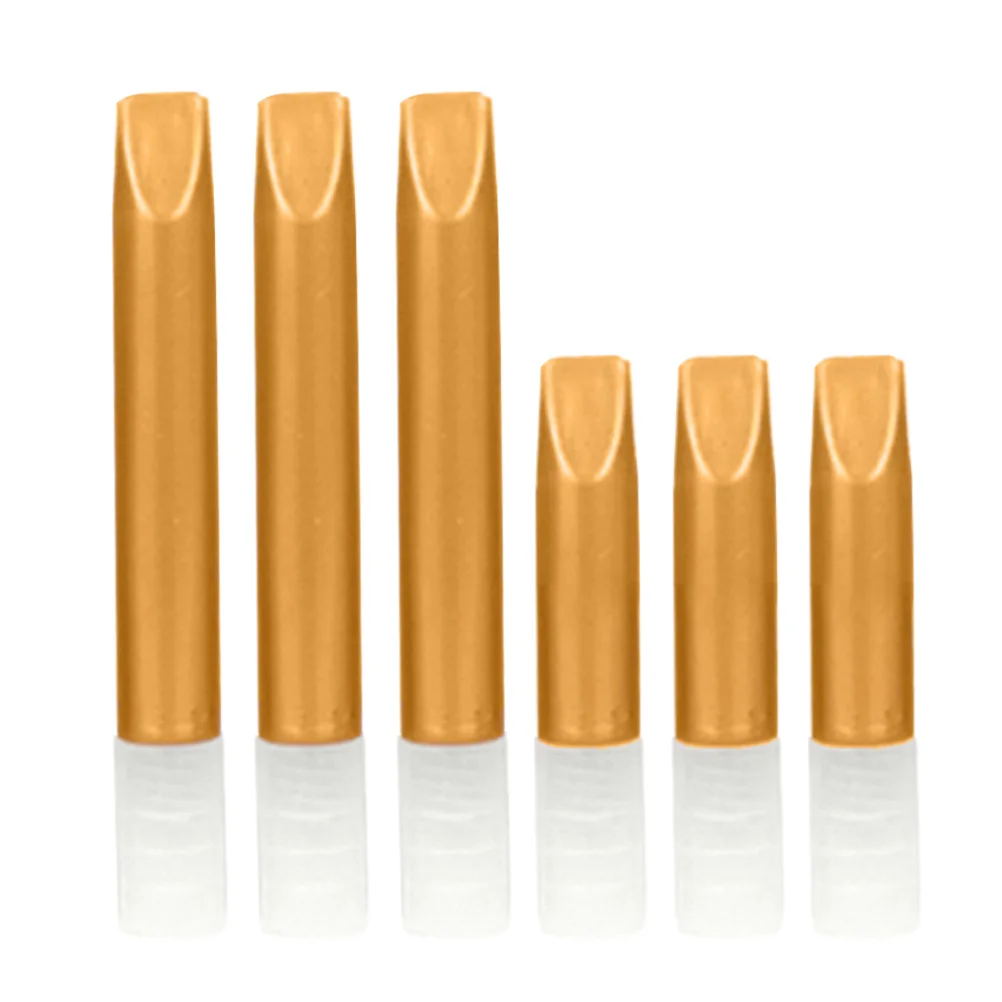 

6pcs Golden Acrylic Paint Pens 3D Effect Fine Line Drawing Tool For Watercolor Graffiti Art Kids Durable Portable Painting Pen