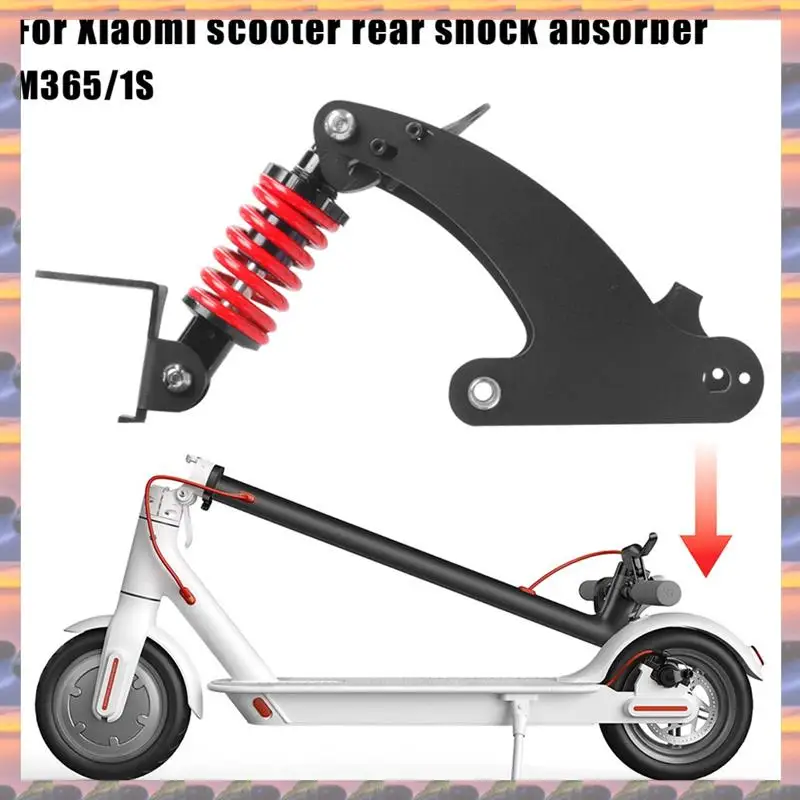 

ABML Electric Scooter Rear Suspension Kit For Xiaomi M365/1S E- Scooter Rear Shock Absorber Shock Absorption Replacement