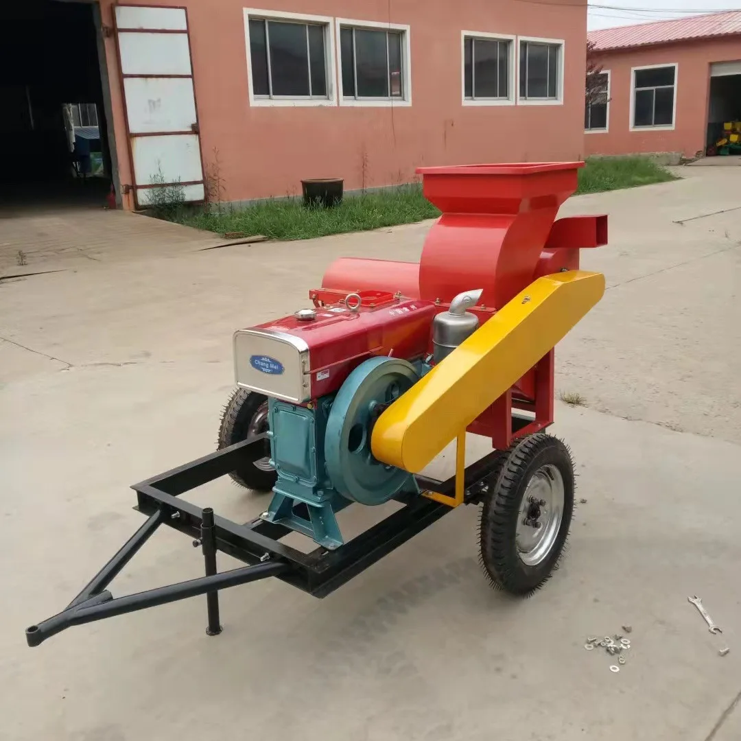 

Corn Thresher With Wheels Thresher, Can Be Used With Skin Dry And Wet Trailer Corn Thresher