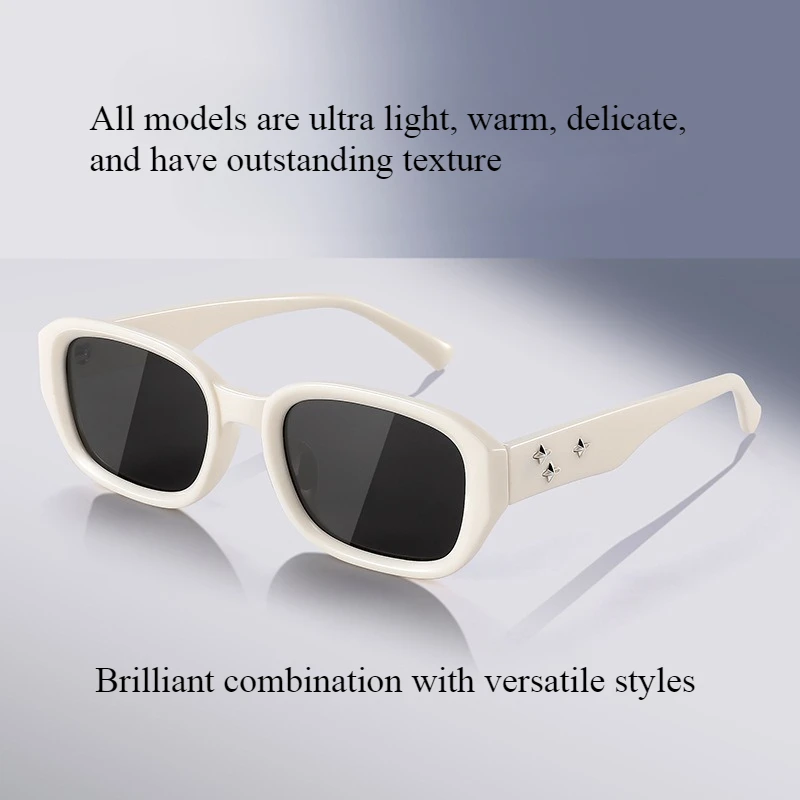 

Fashionable men's women's sunglasses vintage fashion high-end sun protection sunglasses for mountaineering tourism and beach use