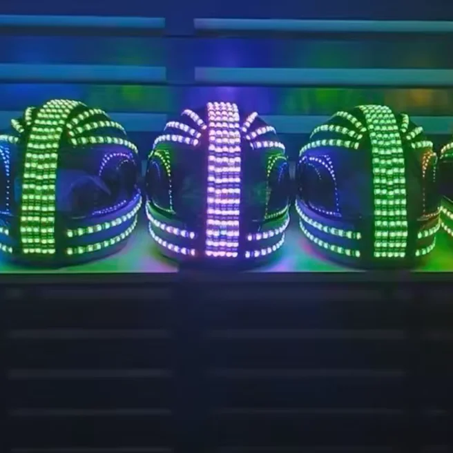 Modern EVA LED Glowing Phantom Party Punk Teen Halloween Easter Christmas New Year Thanksgiving Parties