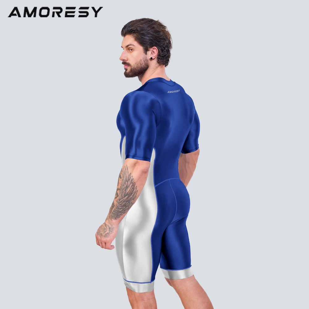 AMORESY Gladius Series Triathlon Swimming Running Road Mountain Bike Racing Cycling Sports Jumpsuit