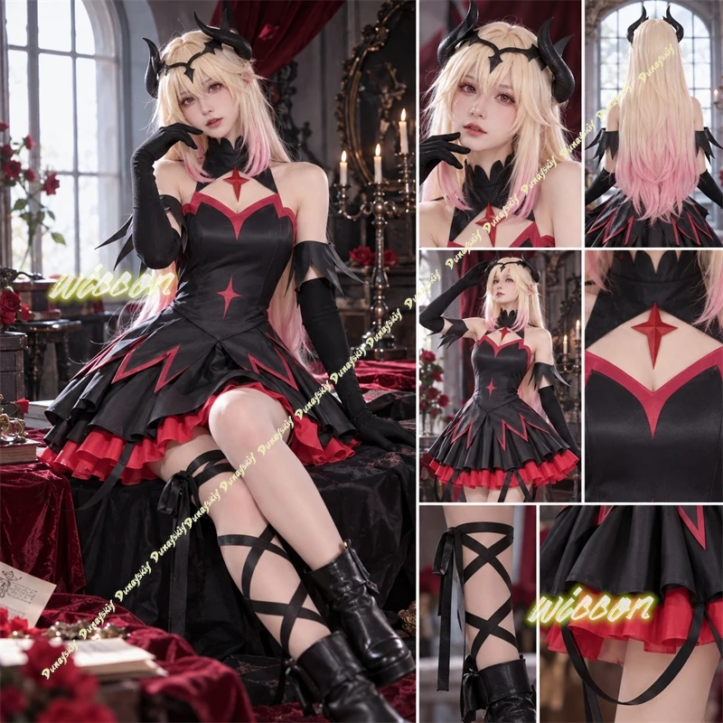 Moria Luluka Cosplay Anime Star Detective Precure Dress Full Set Anime Costume Accessories For Cosplay Stage Performance Wear