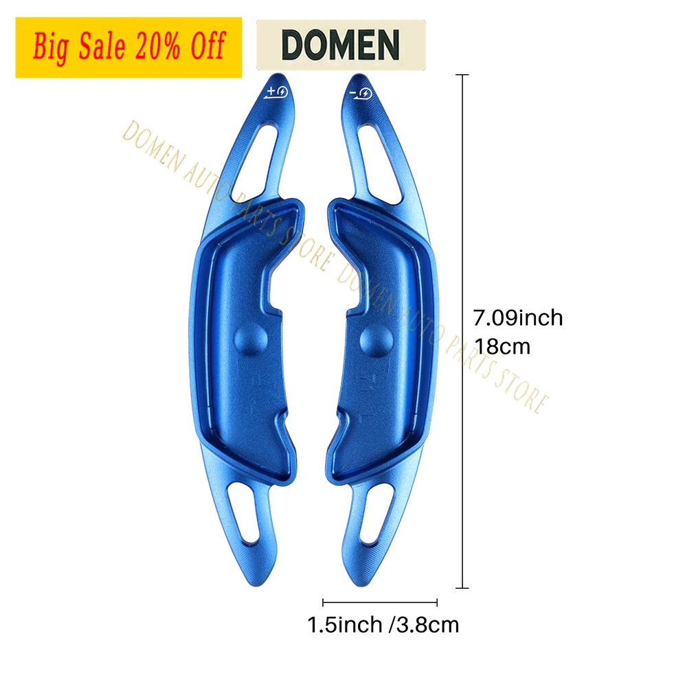 DOMEN Shift Paddle For Hyundai IONIQ 5N 6N 2024 2025 2026 Car Steering Wheel Gear Extension Shifter DSG Sticker Accessories