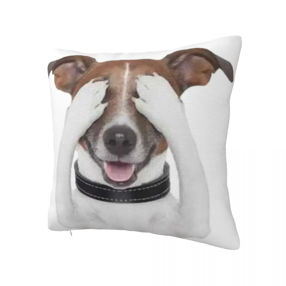 Cute Jack Russell Terrier Dog Meme Pillow Cover Animal Square Pillow Case Cushion Cover Funny Pillowcases For Home Decorative