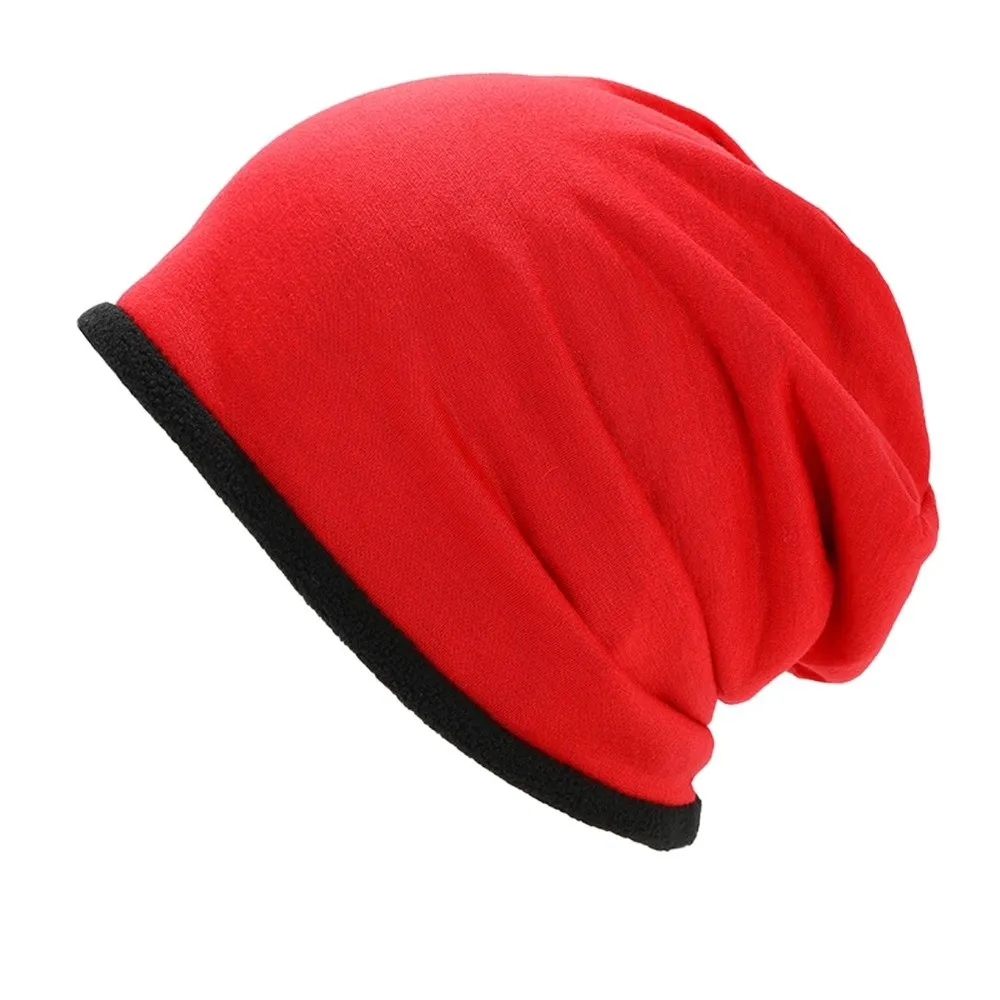 

Fashion Soft Warm Hat Fleece Lined Ear Protection Winter Knitted Hat Thickened Windproof Cold Cap for Women