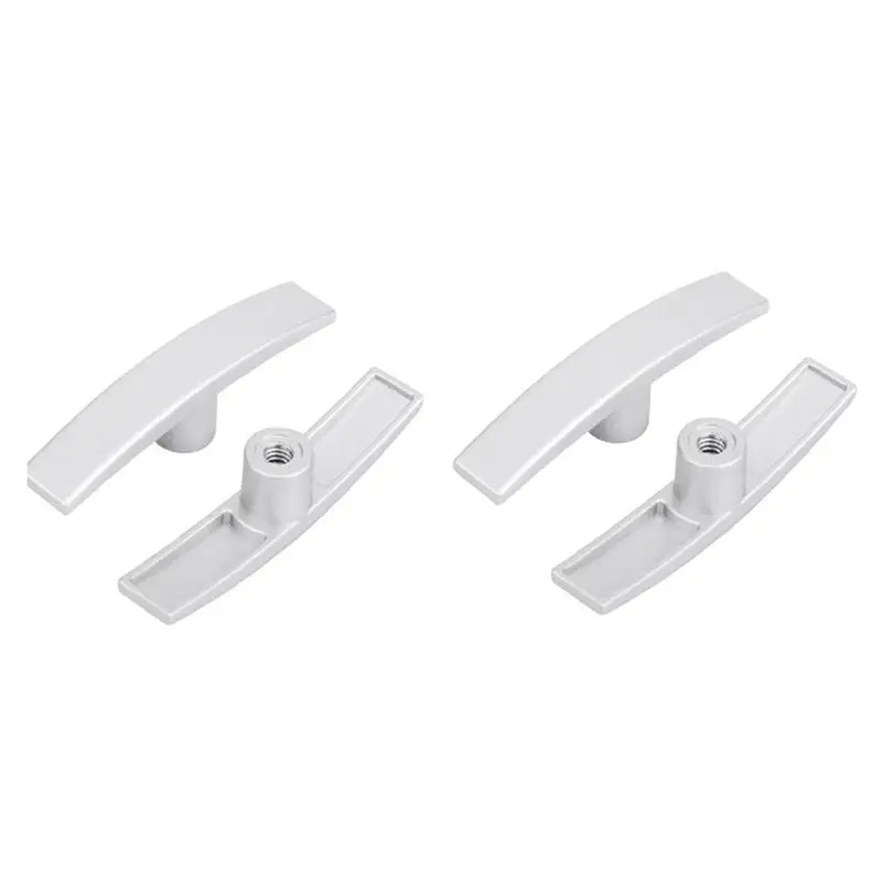 4Pcs RV Accessories For Valterra Waste Valve Aluminum Alloy T-Handle T1003-6MN