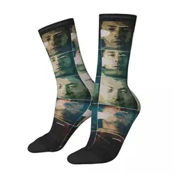 Calcetines de Radiohead para hombre y mujer, medias informales con banda de música, novedad, primavera, verano, otoño e invierno, regalos