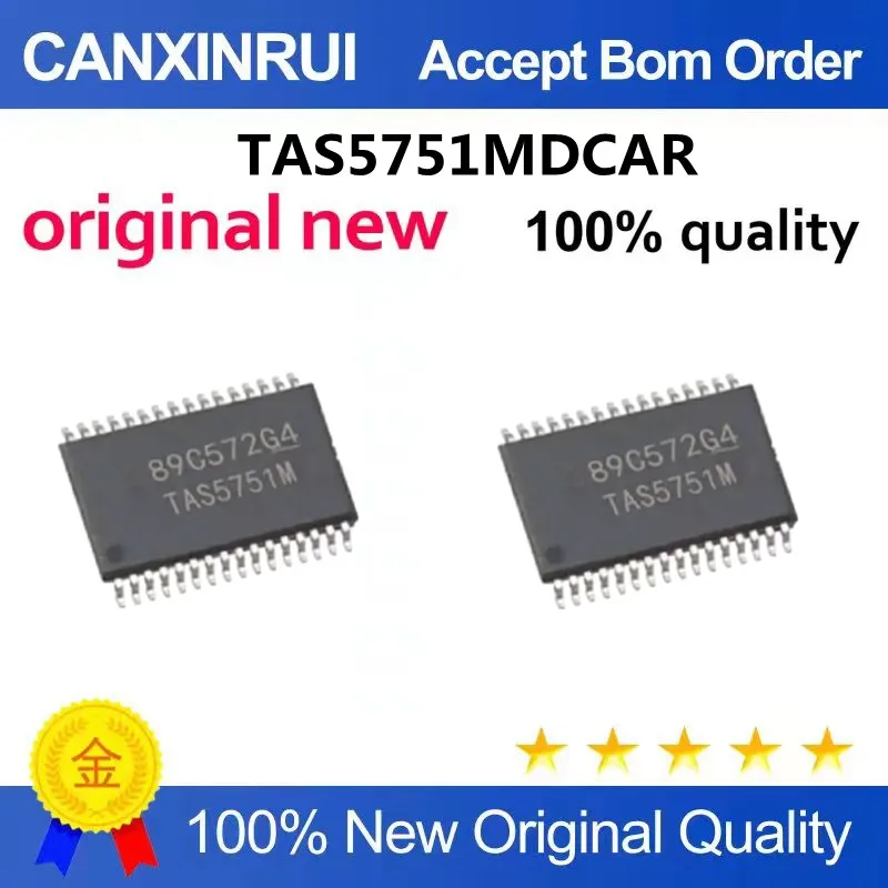 TAS5751MDCAR Audio Amplifier IC Chip HTSSOP-48 TAS5751M Quality Assurance