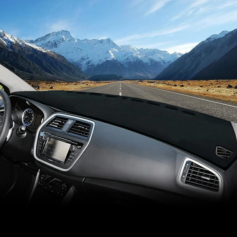 For Suzuki SX4 S-Cross 2013 2014 2015 2016 2017 2018 2019 2020 SX4 Car Dashboard Sun Shade Cover Non-Slip Mat Accessories