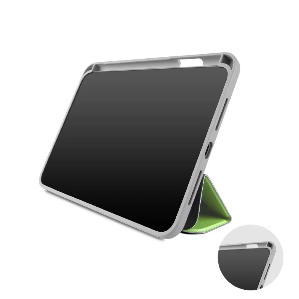 Adecuado para funda protectora Apple iPad, con funda protectora anticaída con ranura para bolígrafo