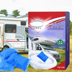 230g Toilet Deodorizer RV Black Tank Fecal Degrading Agent Concentrated Anti-Odor Waste Digester RV Cleaning Supplies