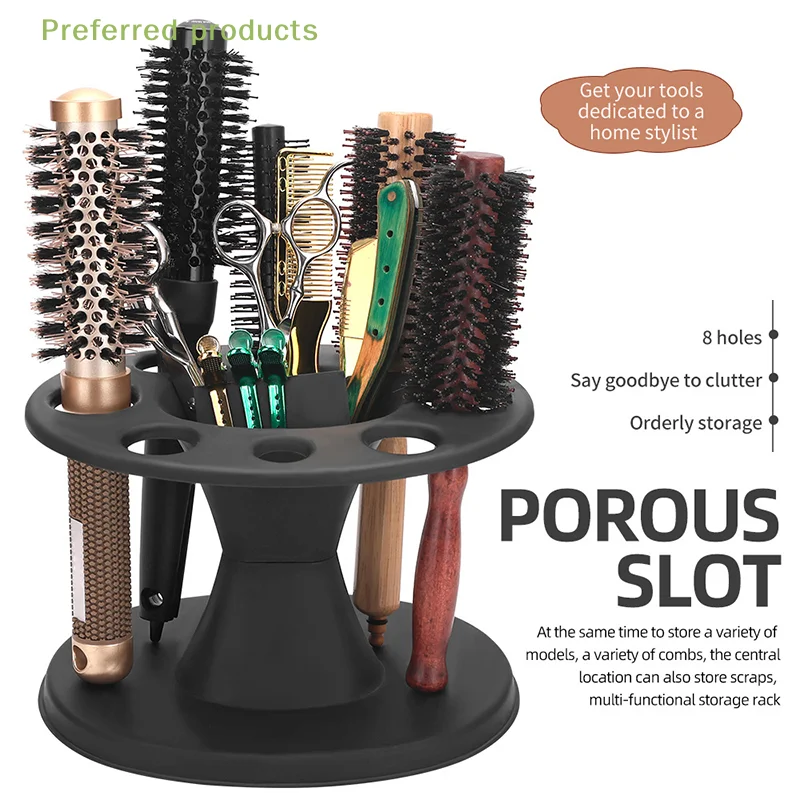 Halter Lagerung Box Friseur Friseur Schere Kämme Werkzeuge Barbertop Salon Display-ständer Salon Friseur Werkzeuge Organizer Rack