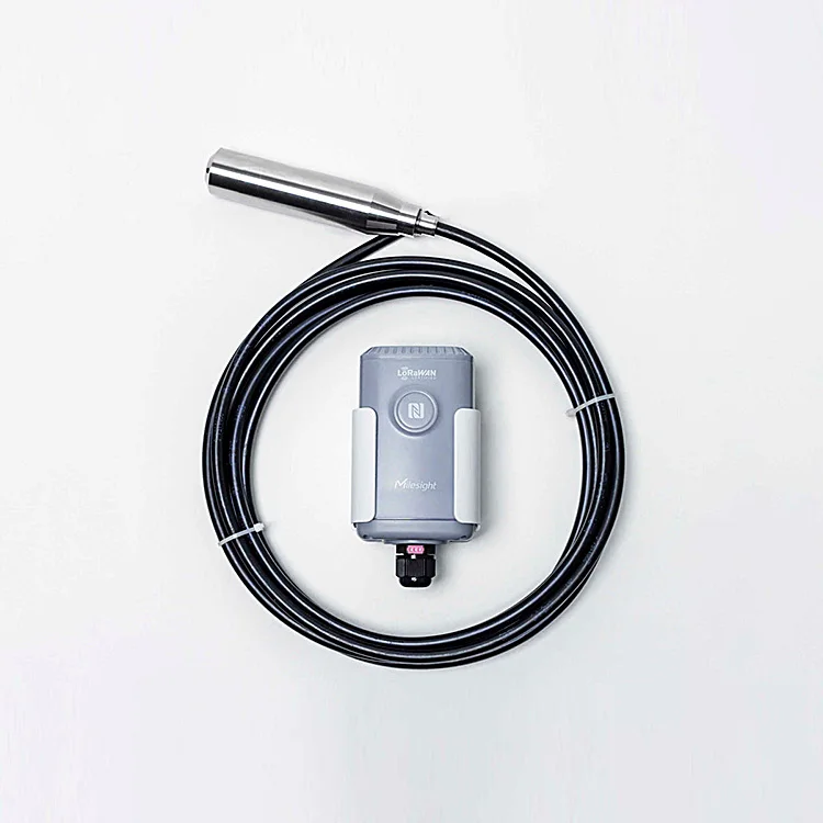 

EM500-SWL LoRaWAN Submersible Level Sensor 10-Year Battery IP68 0-3 m Tank River Oil Waste