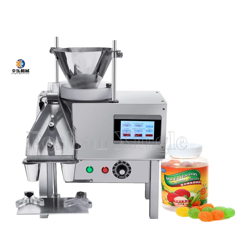 Automated Soft Gel  Gummy Counter Semi Automatic Tablet Counting Machine