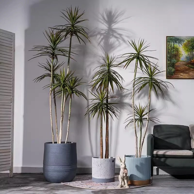 

High-end Simulated Plant Thousand-year-old Wood Dragon Blood Tree Fake Tree Indoor Living Room Decoration