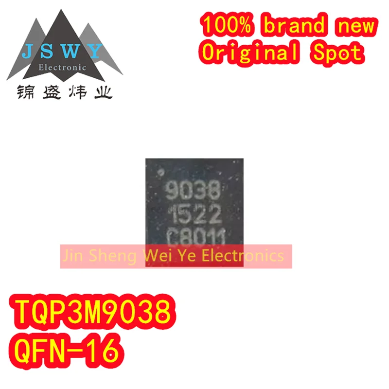 

(5/10pieces) TQP3M9038 patch QFN-16 parts mark 9038 low noise amplifier ic 100% new original electronics