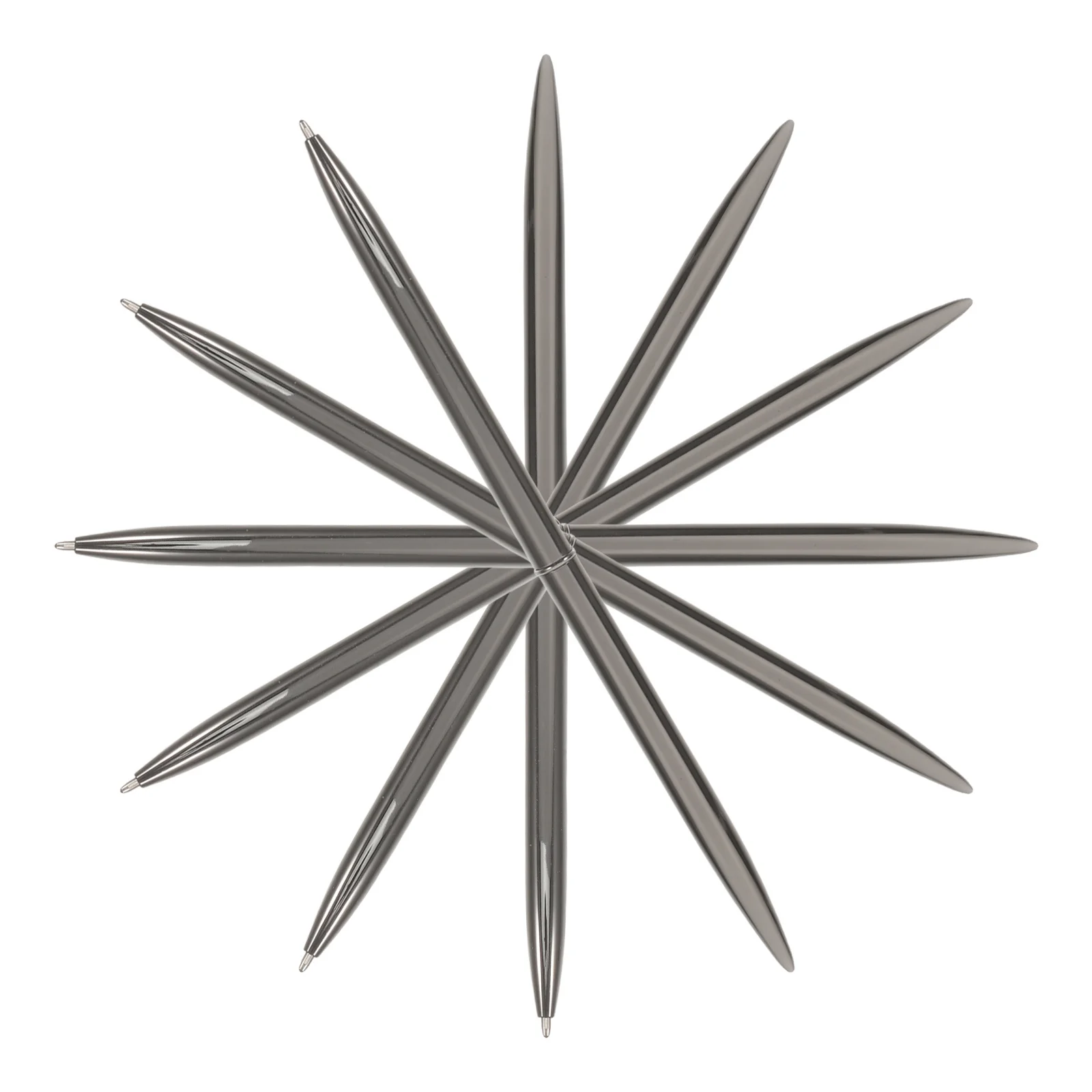 

6 шт. металлическая шариковая ручка элегантная гладкая ручка для письма многоразовые чернила легкая портативная бизнес-офис учитель студент подпись