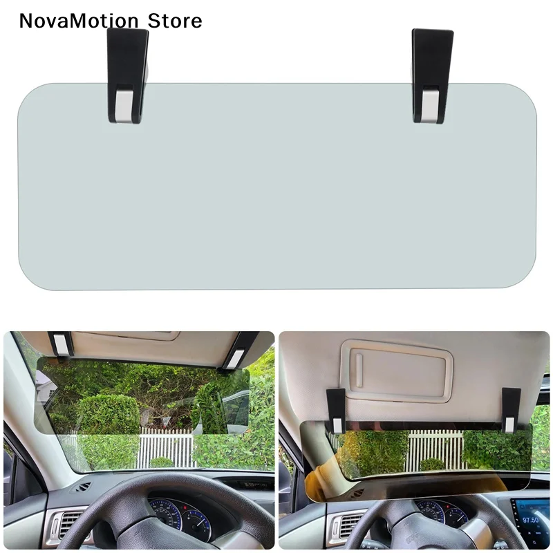 [NM]Car Visor Extender Windshield Sun Blocker Anti-Glare Weatherproof Sunvisor Extension Car 180-Degree Rotation Car Sun Blocker