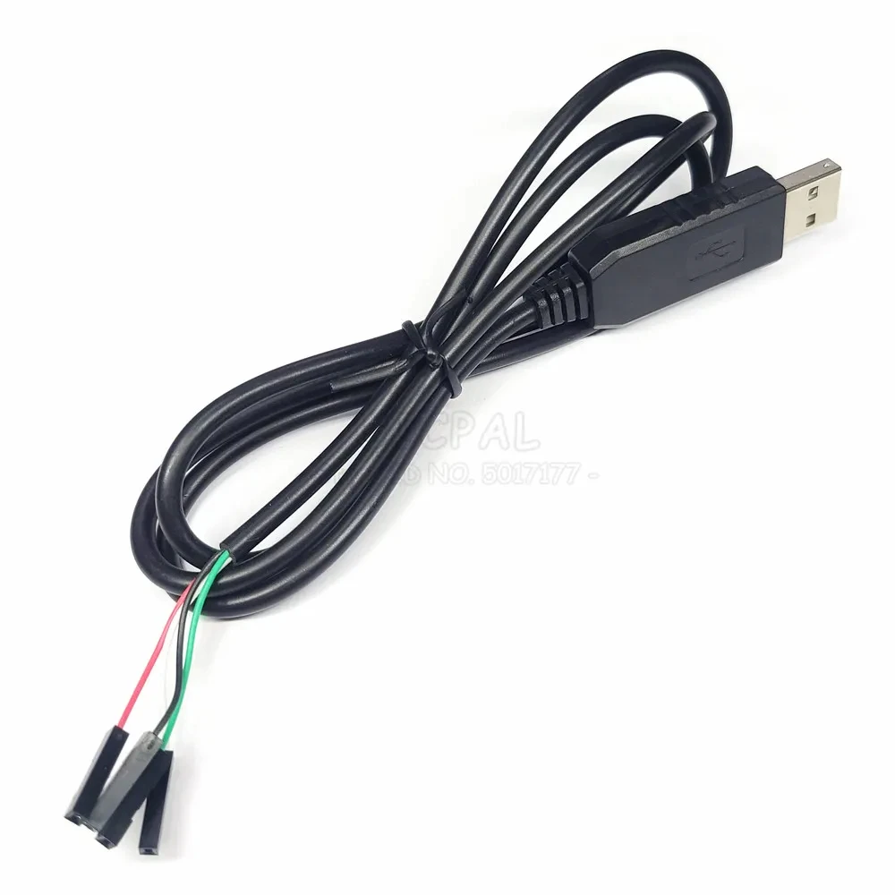 USB to TTL Conversion Module USB Flash STC Download Cable for WINDOWS 4PIN 1M Length Burning Cable CH340G