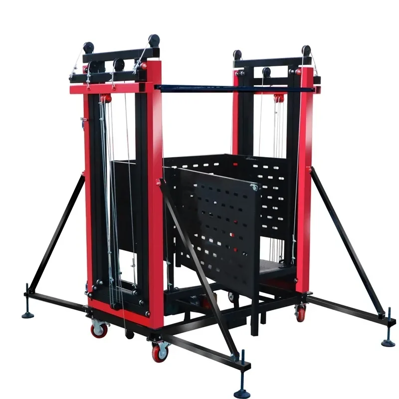

Electric scaffolding mobile automatic lifting platform small lift ladder new construction lifting foldable Home Improvement