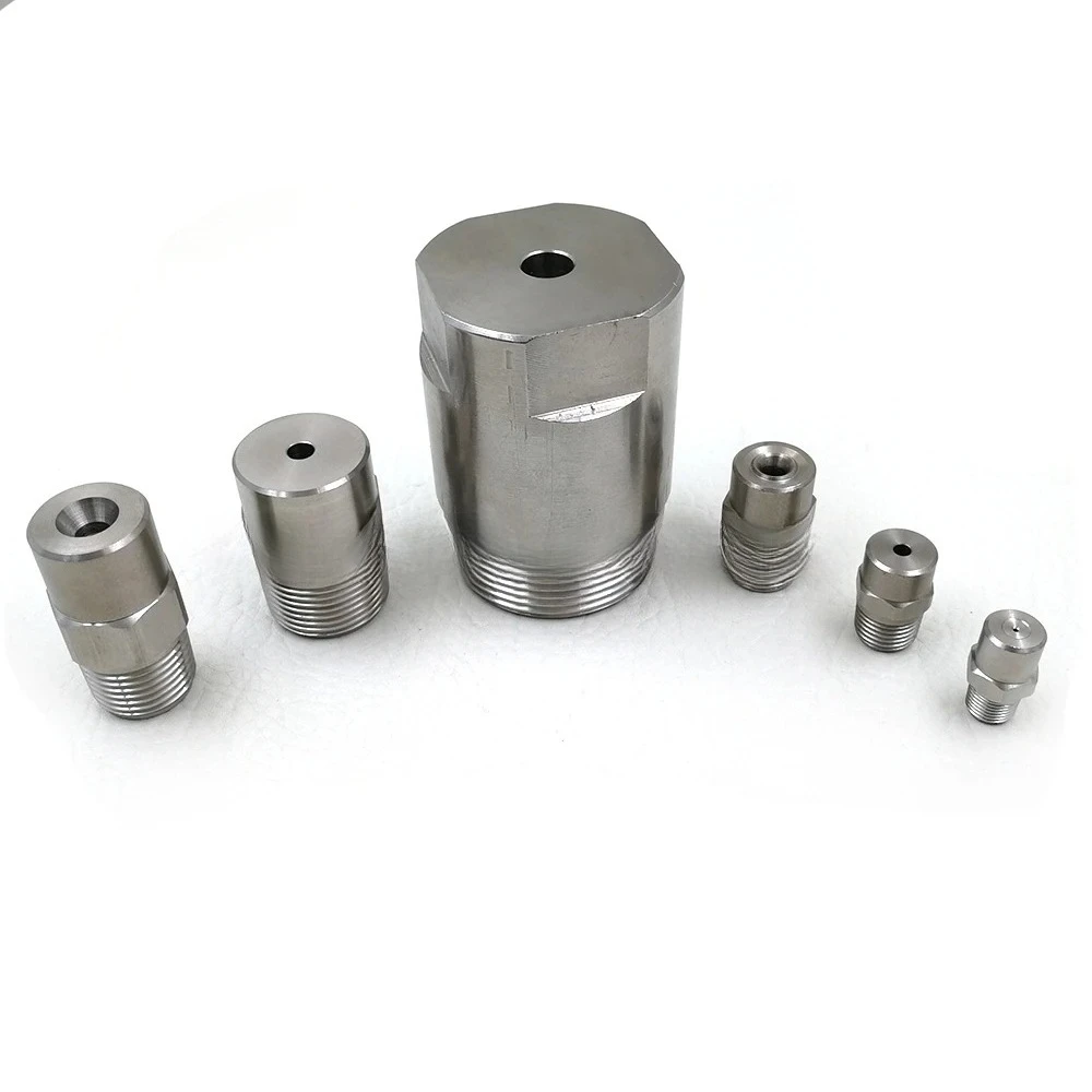 1/4 1/8 1/2 Inch 304 Stainless Steel BB Solid Cone Atomizing Spray Nozzle Dust Control Quenching Fire Fighting Nozzle