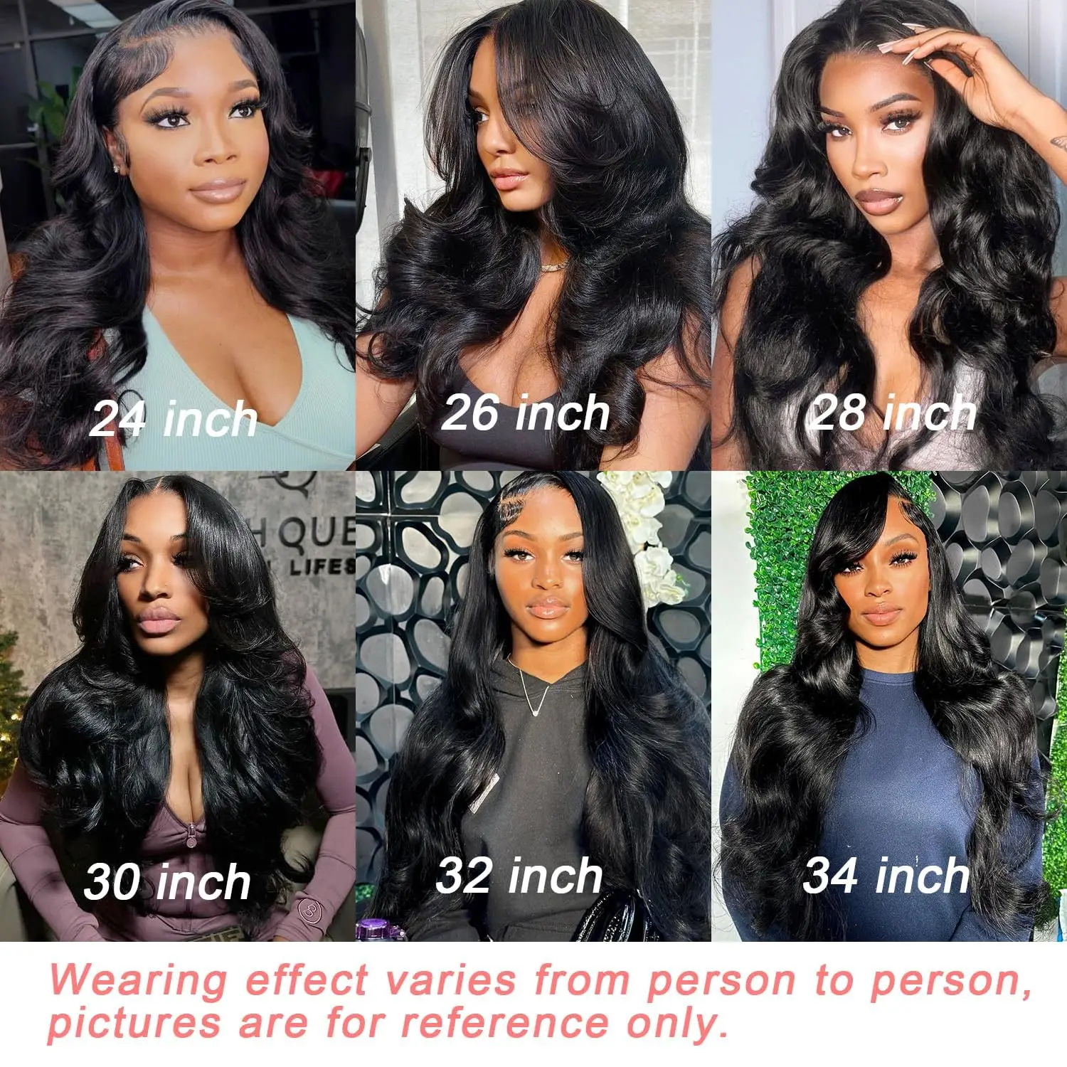 30 42 Inch Body Wave Human Hair Wigs 13x6 Hd Lace Front Wig human hair 13x4 Lace Frontal Wigs 5x5 Lace Closure Wig For Women image 5