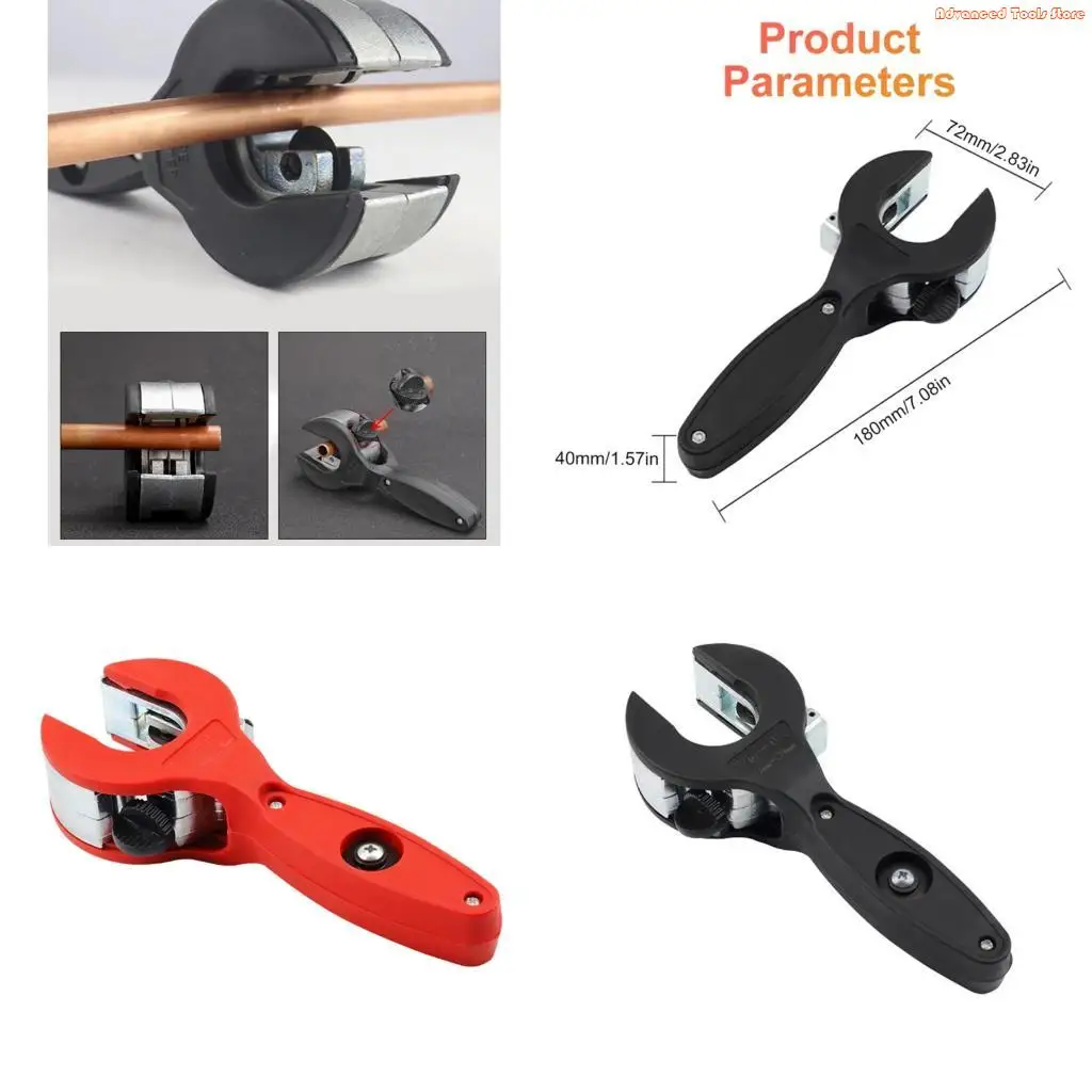 Ratchet PVC Pipes Cutter Tube Cutter for Plumbing Home Repair Pipes Cutter Stainless Pipes Cutter Cutter W91B #1