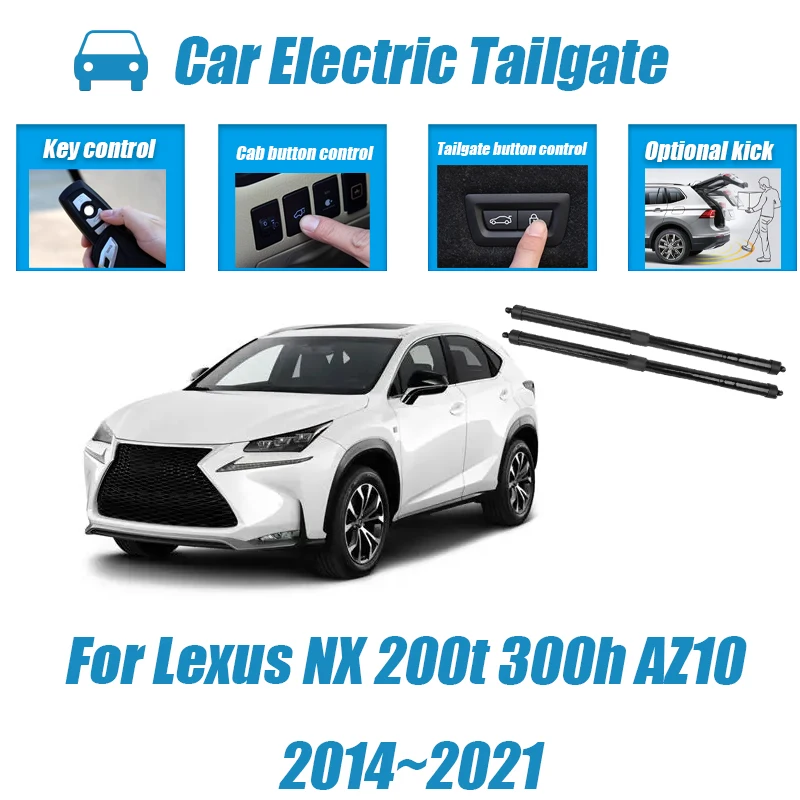 

Car Power Trunk Lift Electric Hatch Tailgate Strut Auto Rear Door Actuator For Lexus NX 200t 300h AZ10 2014~2021 Silently