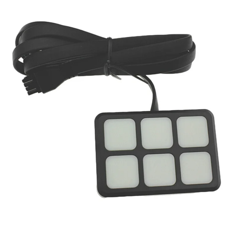 Car 6 Gang Switch Panel Relay System Circuit Control Box For Jeep Wrangler Boat Auto Parts