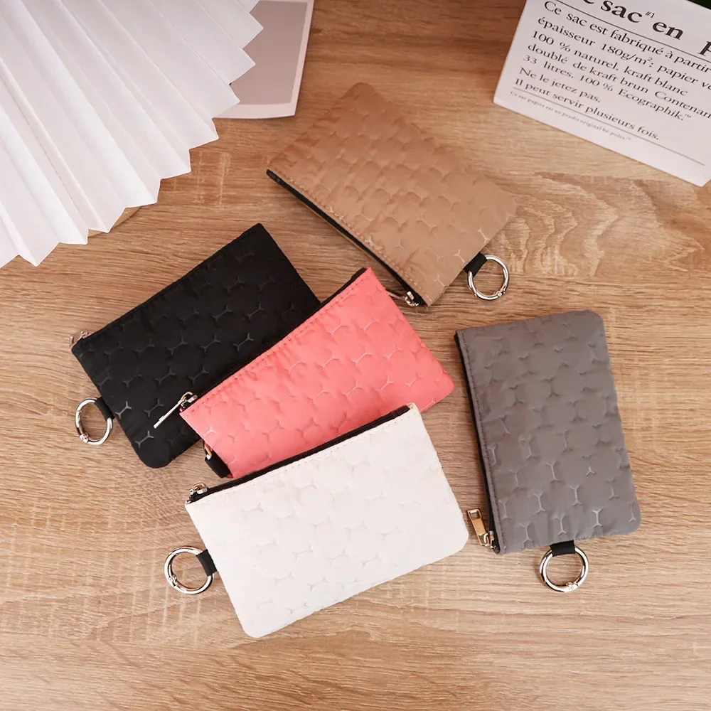 2024 New Waterproof Coin Purse Keychain Small Cute Wallet Card Bag Card Holder Kids Coin Bag Portable Coin Pouch Mini Purse