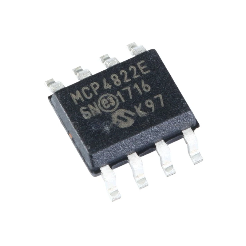 Original genuine patch MCP4822-E/SN SOIC-8 analog-to-digital converter/chip