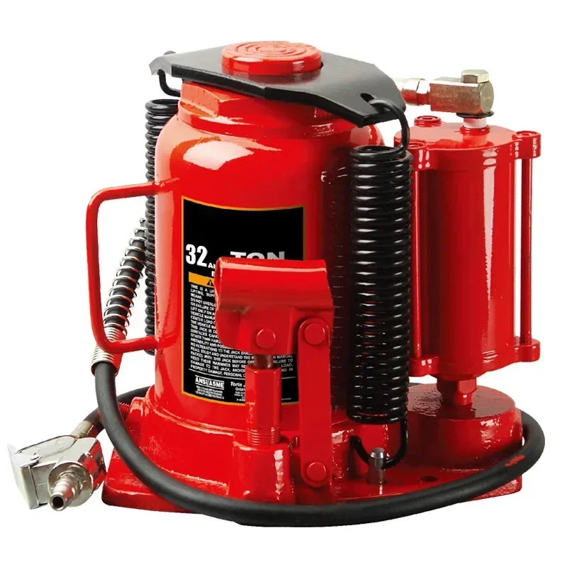 Pneumatic jack 20 tons vertical hydraulic jack large truck bus pneumatic top pneumatic pressure thousand gold top