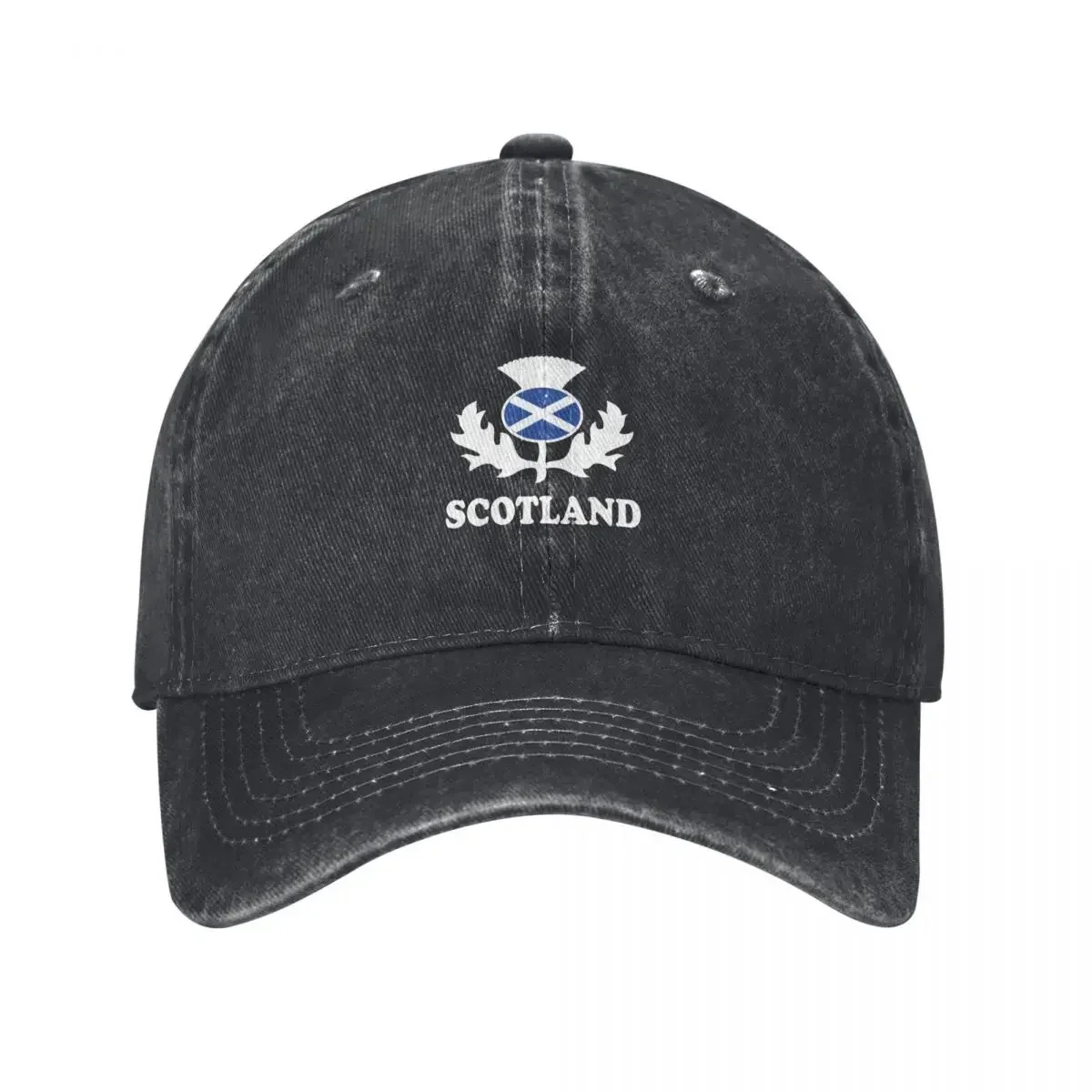 Scotland Scottish Flag Football Rugby Thistle Baseball Cap hard hat custom Hat Golf Women Men's