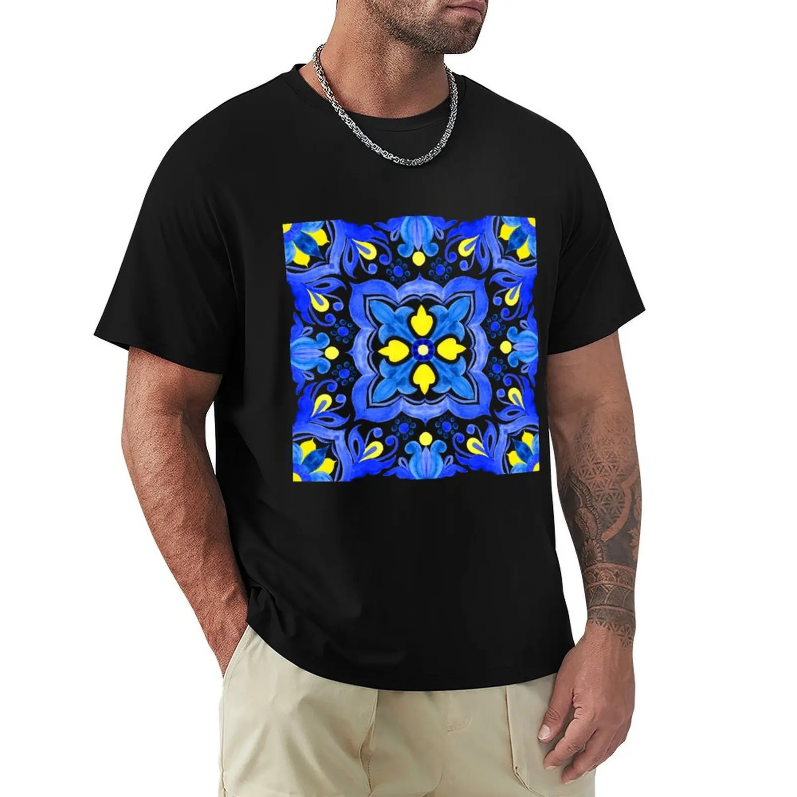 Portuguese azulejo tiles. Gorgeous patterns. T-Shirt Quick Dry Travel T-Shirt