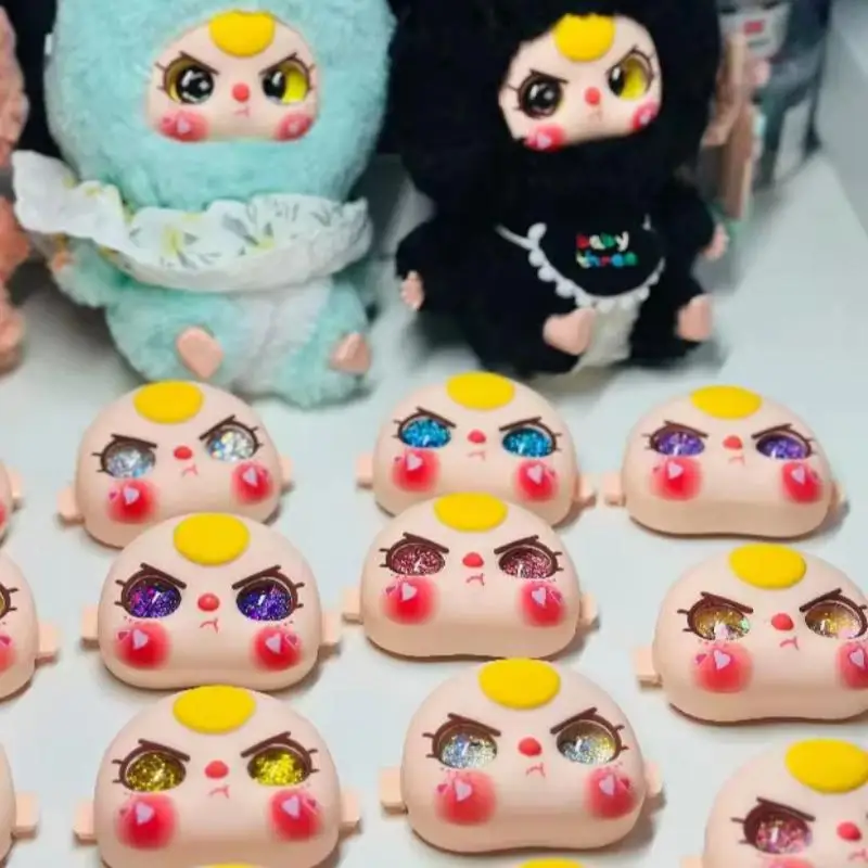 

New In Stock Baby 100% Doll Eyes Lily Rabbit Town Anime Design Medium Face With All-Over Flowing Sand Limited Edition 100 Pieces