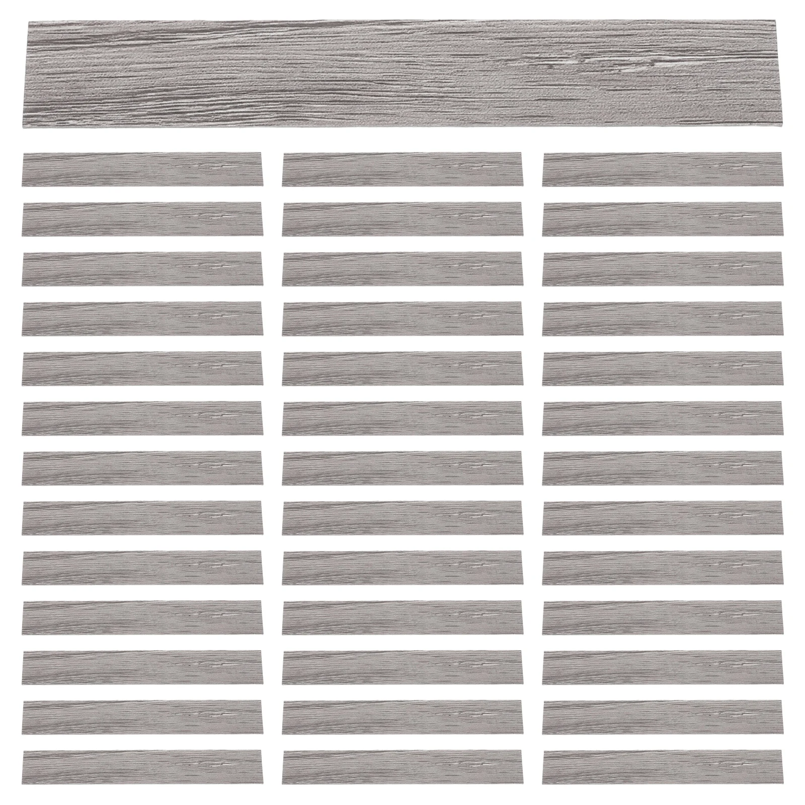 

40pcs Dollhouse 1:12 Flooring Wood Floor Board Self-Adhesive Mini Panels Realistic Design Easy Diy Assembly Wear Resistant