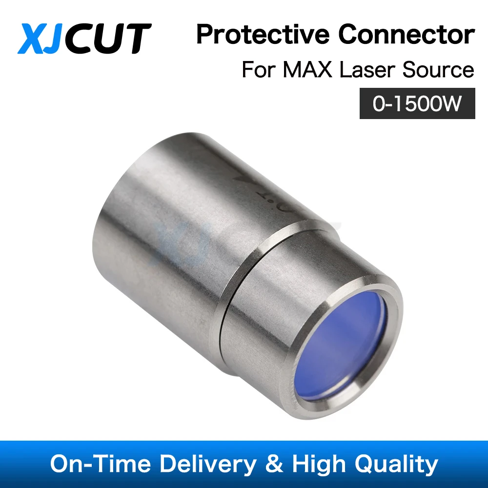 XJCUT Max 0-1.5kW Fiber Laser Source Output Protective Connector Lens Group QBH Protective Cap for Max Laser Cutting Machine