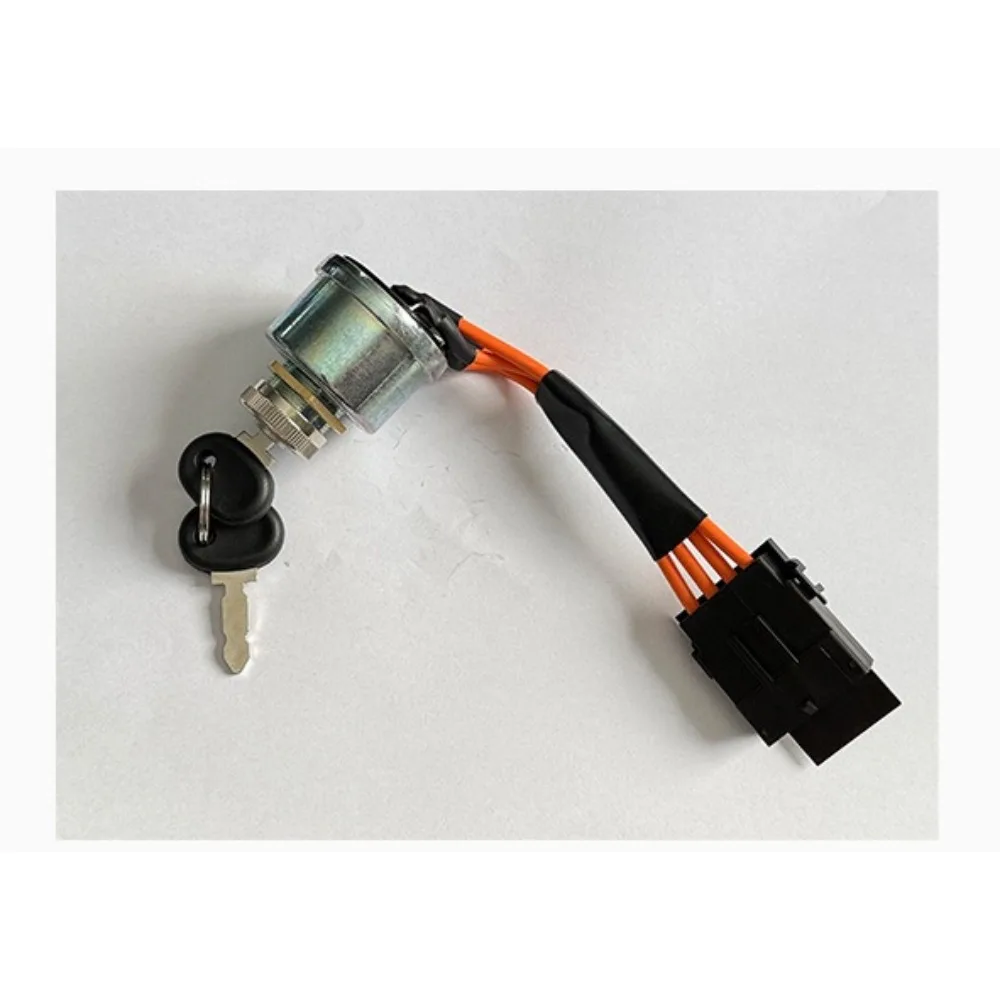 86569718 for NewHolland  Ignition Switch, Agricultural Tractor with Orange Harness Plug