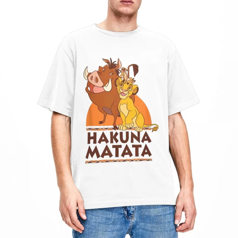

Disney The Lion King Print T-Shirt Men Fashion Short Sleeve Boys Clothes Family Matching Outfits Kids Clothes Girls